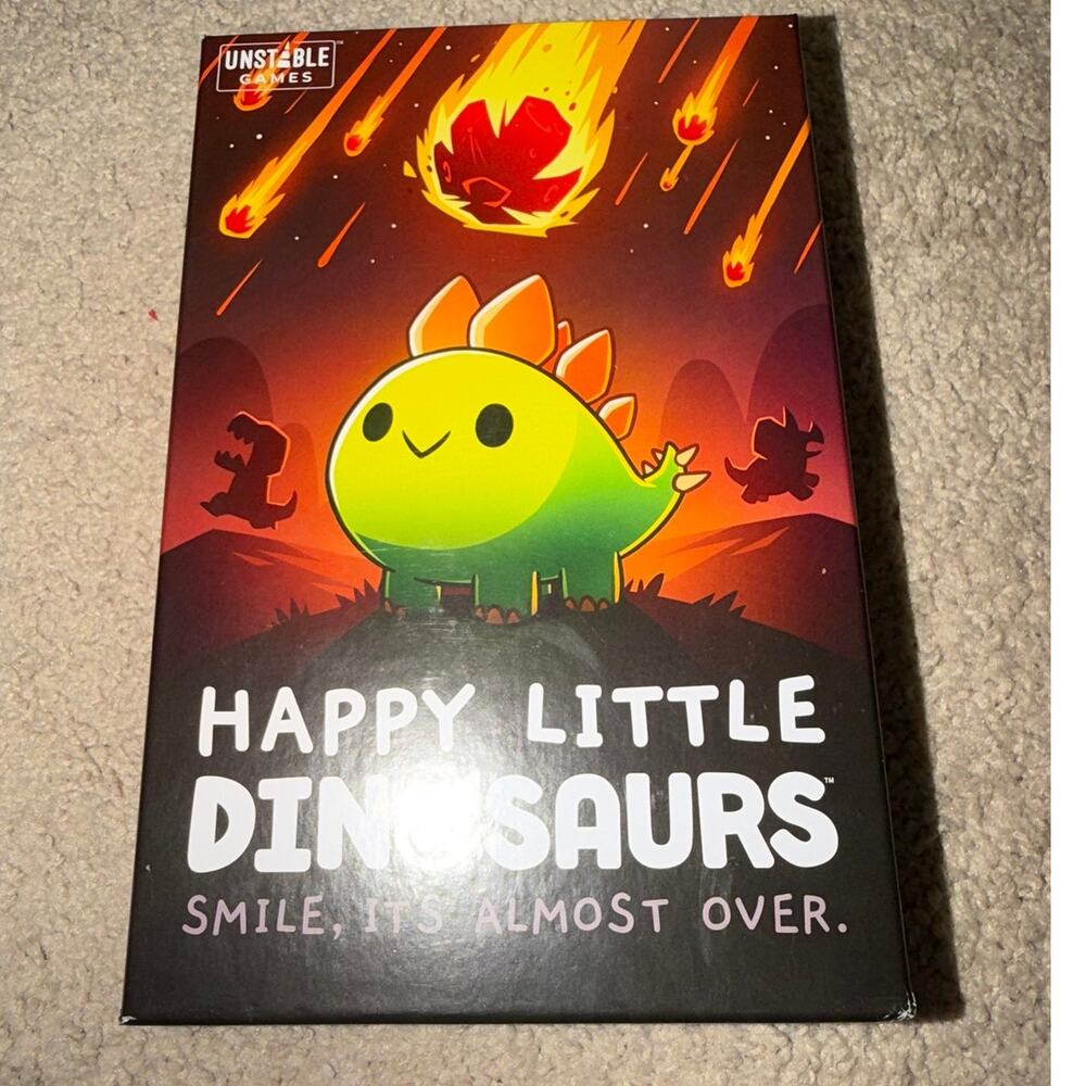 Happy Little‎ Dinosaurs Game Family Fun Complete EUC